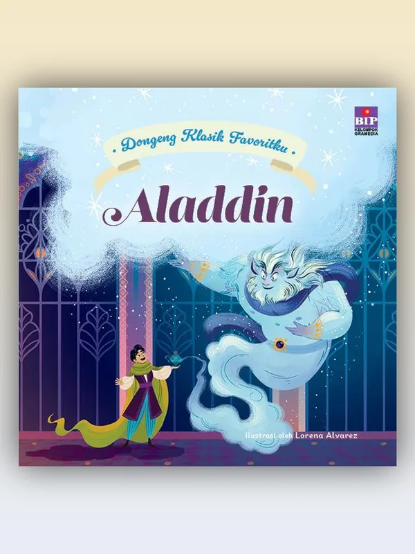 Sampul Dongeng Klasik Favoritku: Aladdin