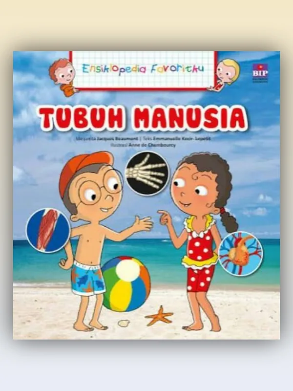 Sampul Ensiklopedia Favoritku: Tubuh Manusia