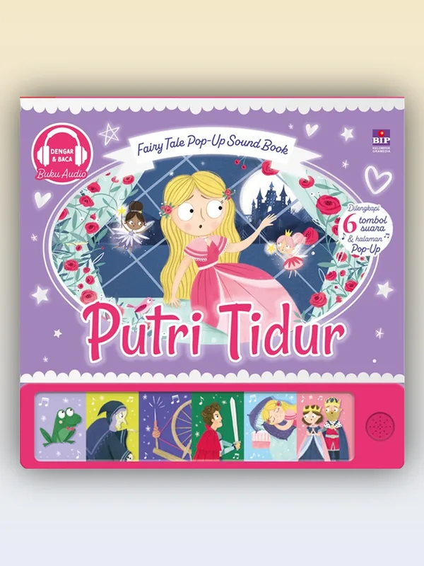 Sampul Fairy Tale Pop-Up Sound Book: Putri Tidur