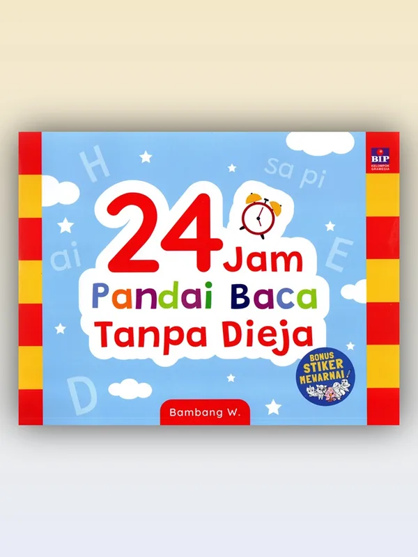 Sampul 24 Jam Pandai Baca Tanpa Dieja