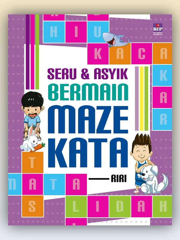 Sampul Seru & Asyik Bermain Maze Kata