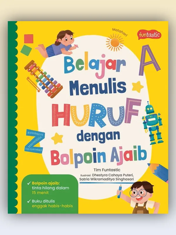 Sampul Belajar Menulis Huruf dengan Bolpoin Ajaib