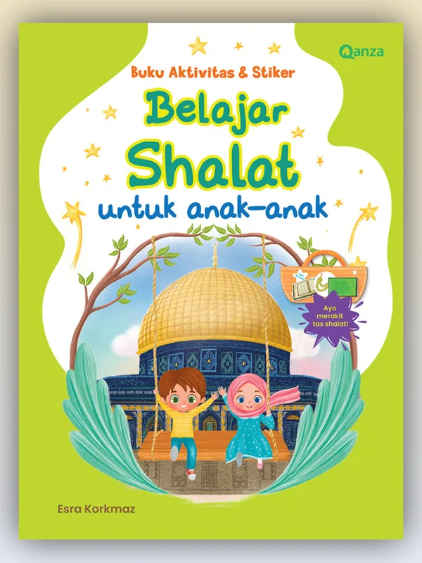 Sampul Buku Aktivitas & Stiker - Belajar Shalat untuk Anak-anak
