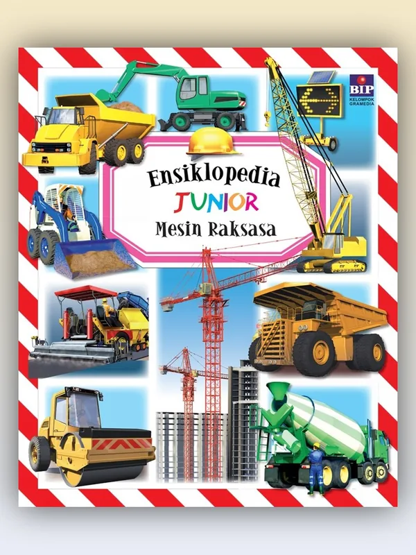 Sampul Ensiklopedia Junior: Mesin Raksasa