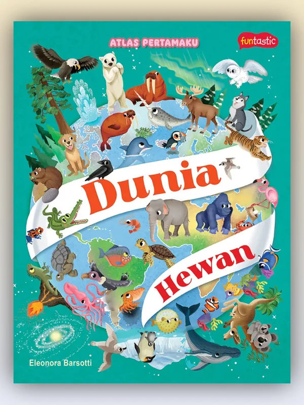 Sampul Atlas Pertamaku - Dunia Hewan