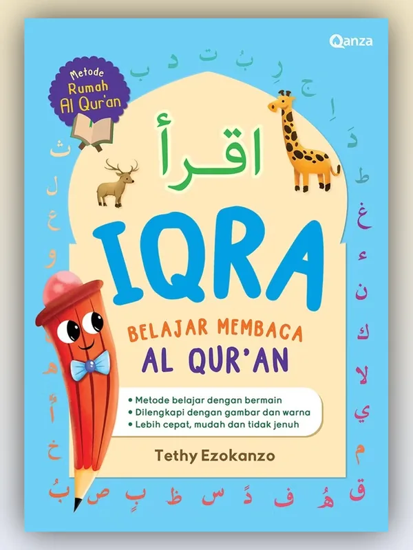 Sampul Iqra Belajar Membaca Al Qur'an