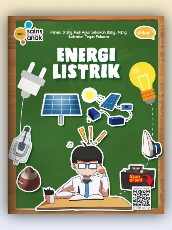 Sampul Seri Sains Anak: Energi Listrik