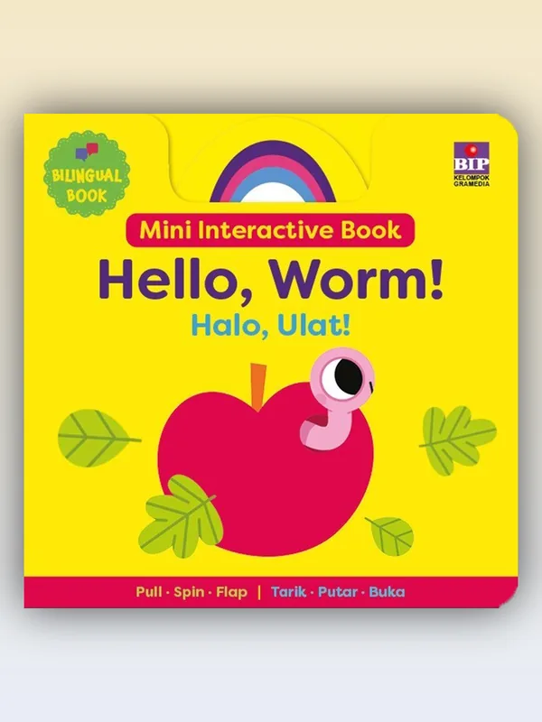 Sampul Mini Interactive Book: Hello, Worm!