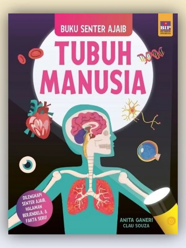 Sampul Buku Senter Ajaib: Tubuh Manusia