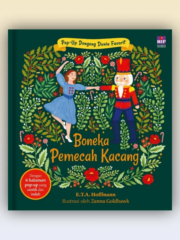 Sampul Pop-Up Dongeng Dunia Favorit: Boneka Pemecah Kacang