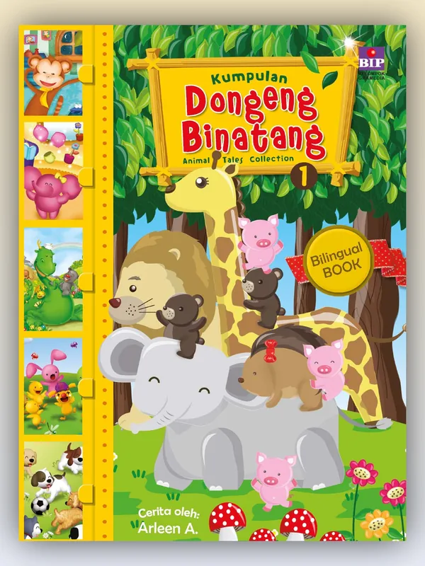 Sampul Kumpulan Dongeng Binatang 1