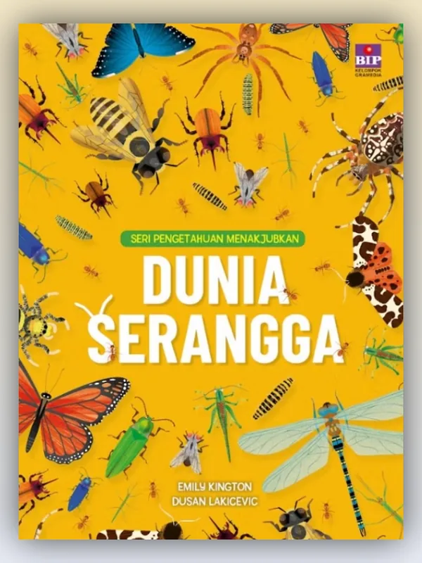 Sampul Seri Pengetahuan yang Menakjubkan: Dunia Serangga
