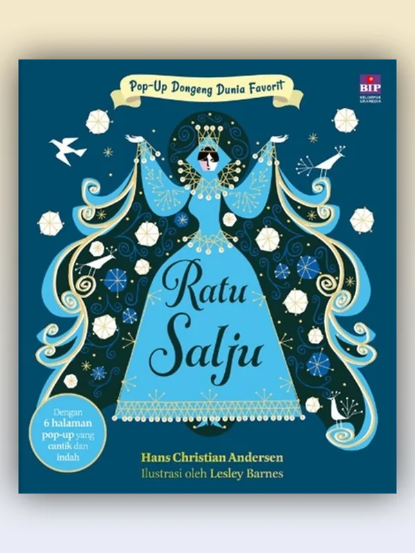 Sampul Pop-Up Dongeng Dunia Favorit: Ratu Salju