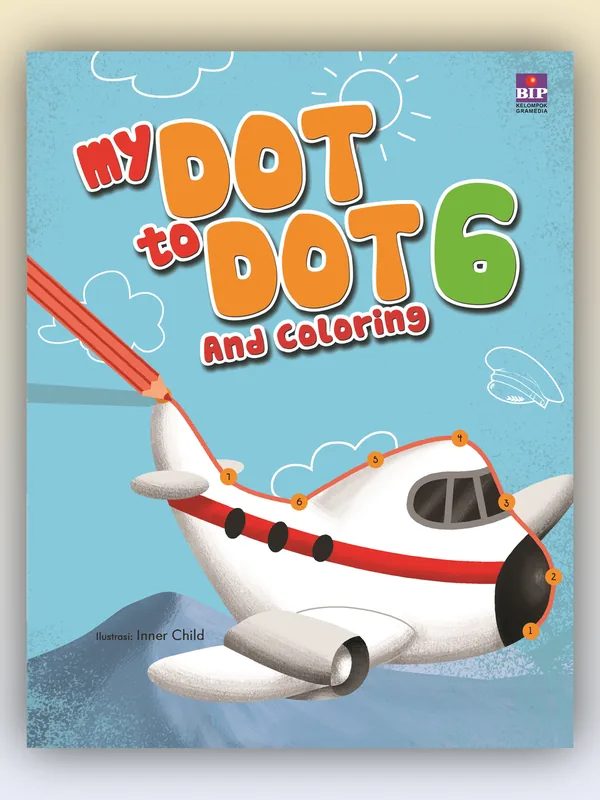 Sampul My Dot to Dot and Coloring 6