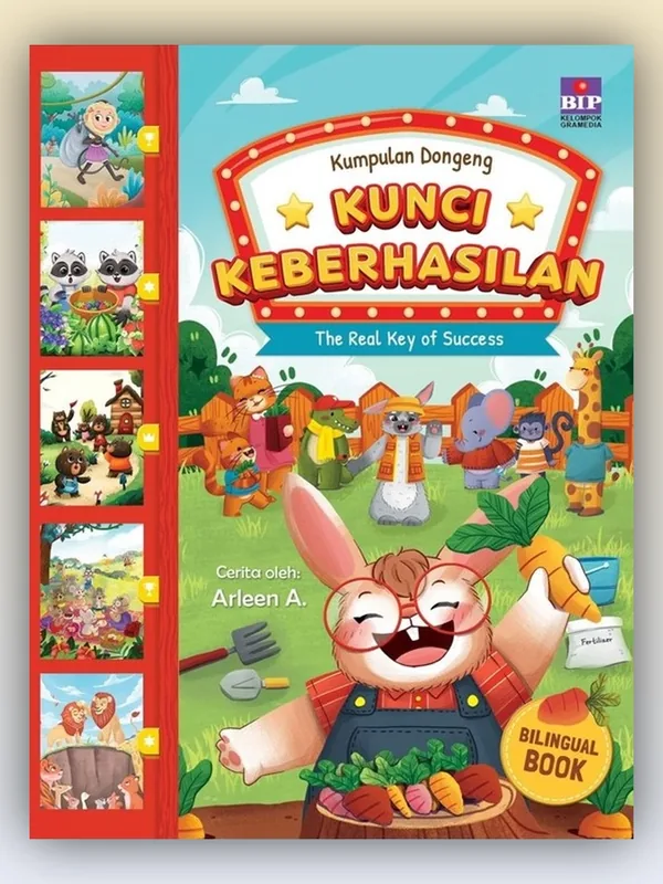 Sampul Kumpulan Dongeng Kunci Keberhasilan