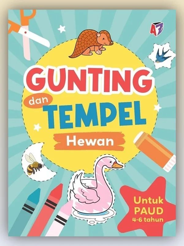Sampul Gunting dan Tempel Hewan