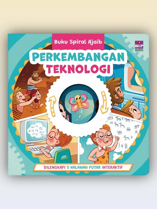 Sampul Buku Spiral Ajaib: Perkembangan Teknologi
