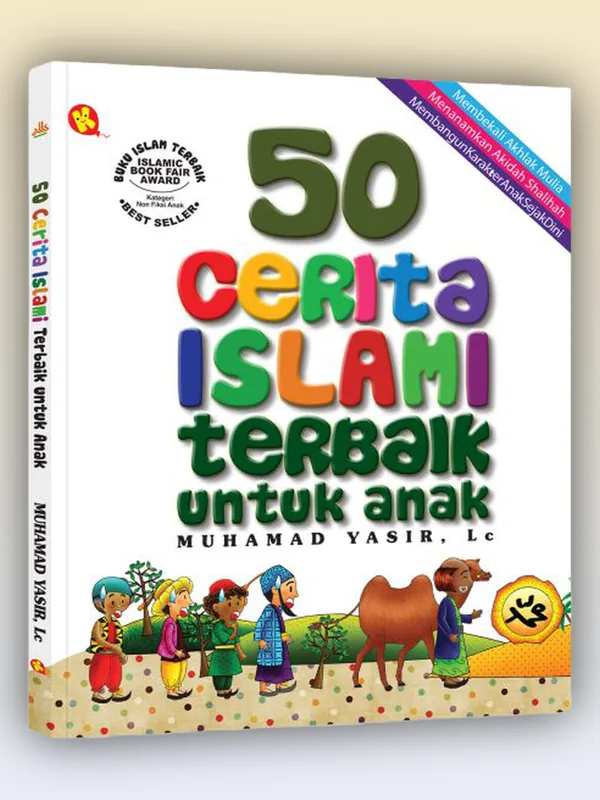 Sampul 50 Cerita Islami Terbaik untuk Anak