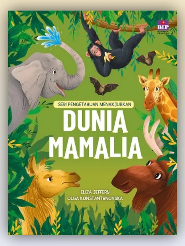 Sampul Seri Pengetahuan yang Menakjubkan: Dunia Mamalia