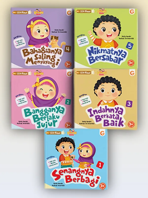 Sampul Seri Akhlak Anak Hebat