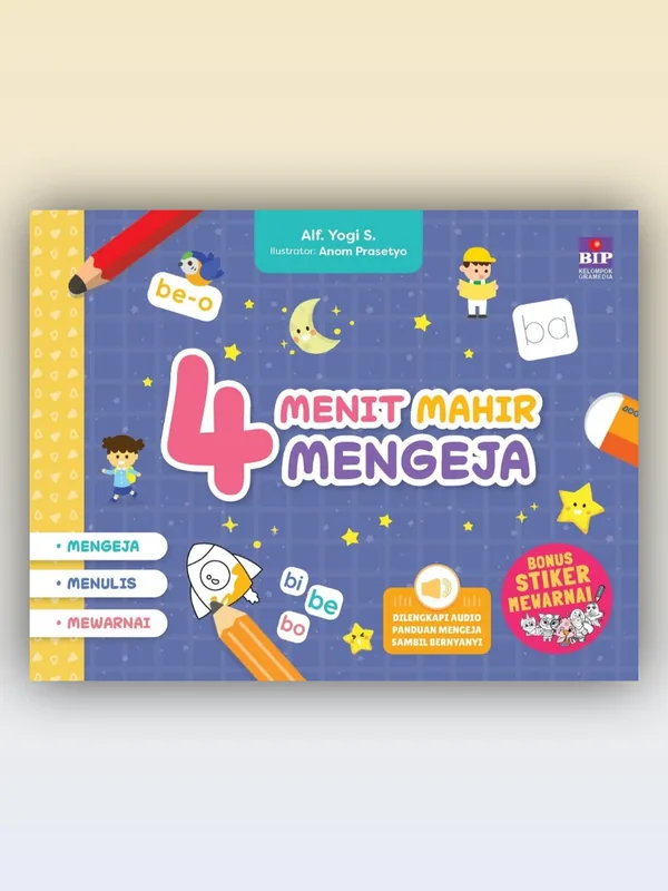 Sampul 4 Menit Mahir Mengeja
