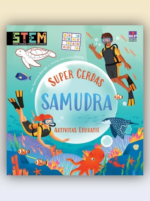 Sampul Super Cerdas Aktivitas Edukatif: Samudra