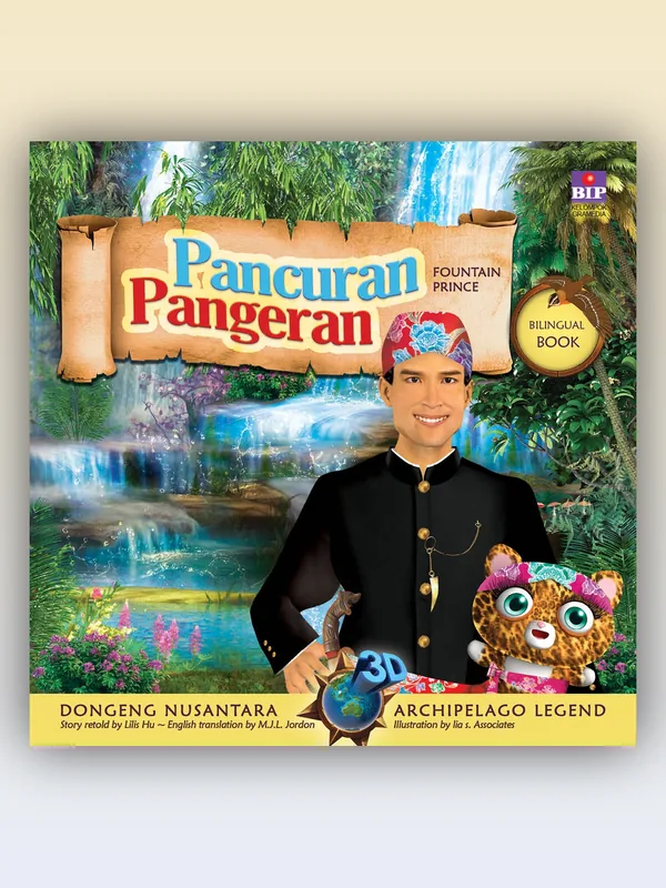 Sampul Dongeng 3D Nusantara: Pancuran Pangeran