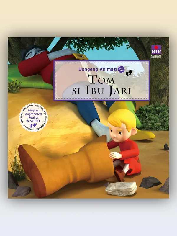 Sampul Seri Dongeng Animasi 3D : Tom Si Ibu Jari