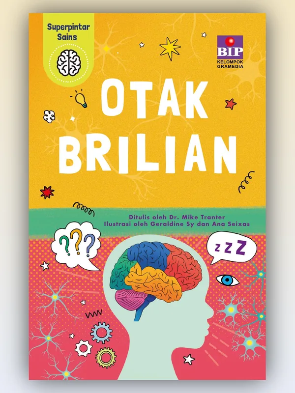 Sampul Superpintar Sains: Otak Brilian