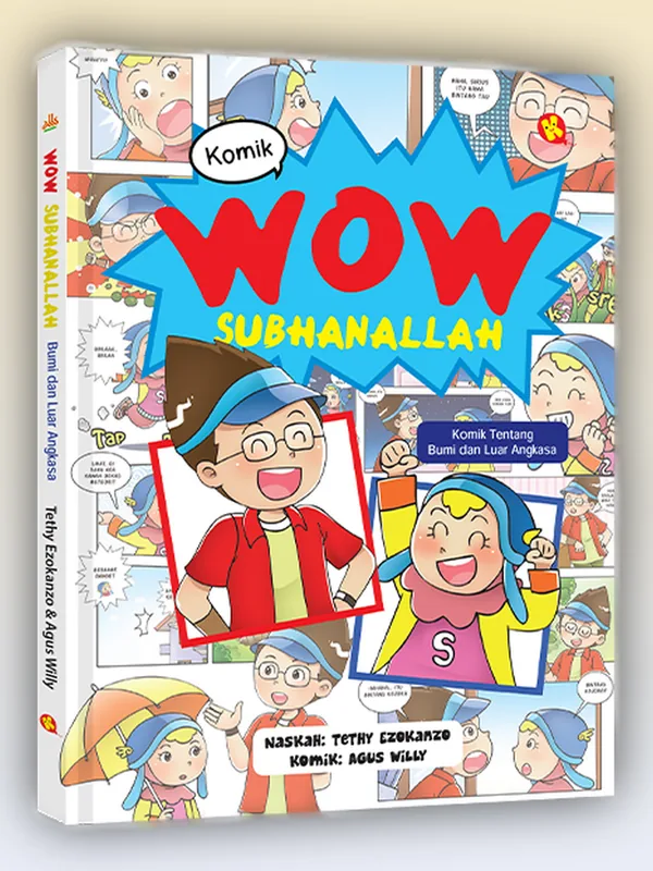 Sampul Komik Wow Subhanallah: Bumi dan Luar Angkasa