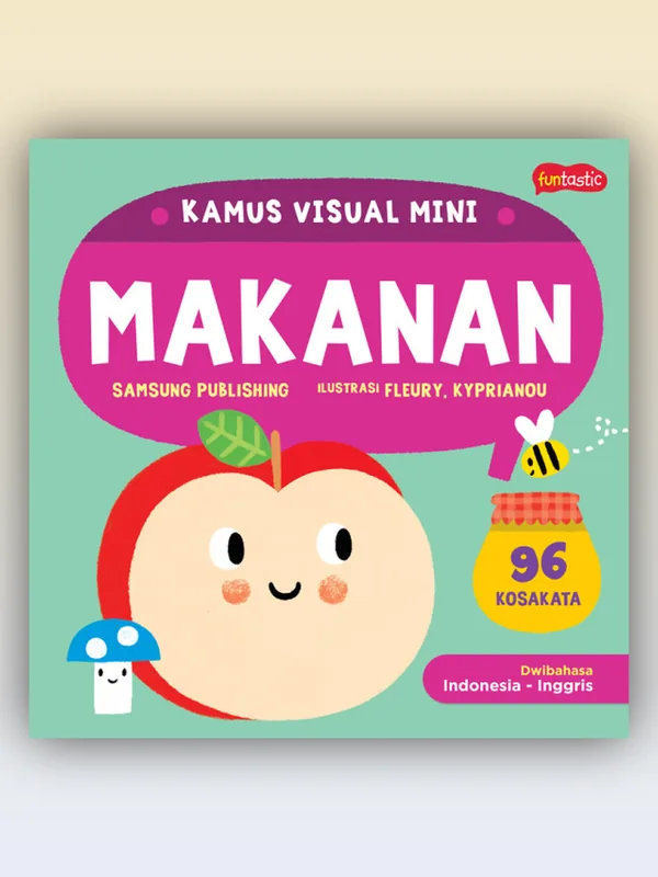 Sampul Kamus Visual Mini - Makanan