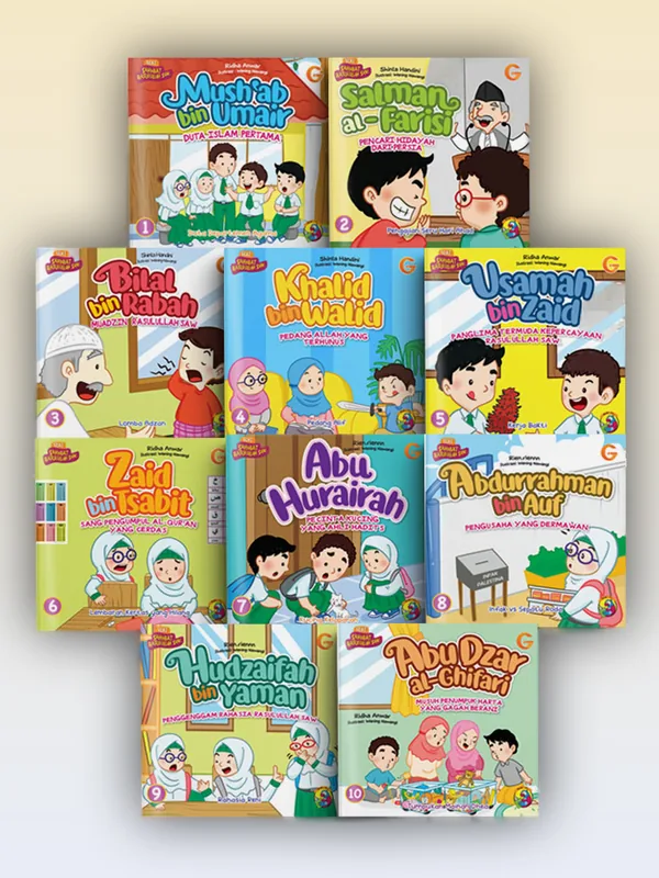 Sampul Seri Sahabat Rasulullah