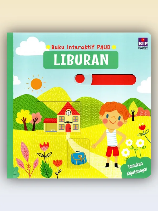 Sampul Buku Interaktif PAUD: Liburan