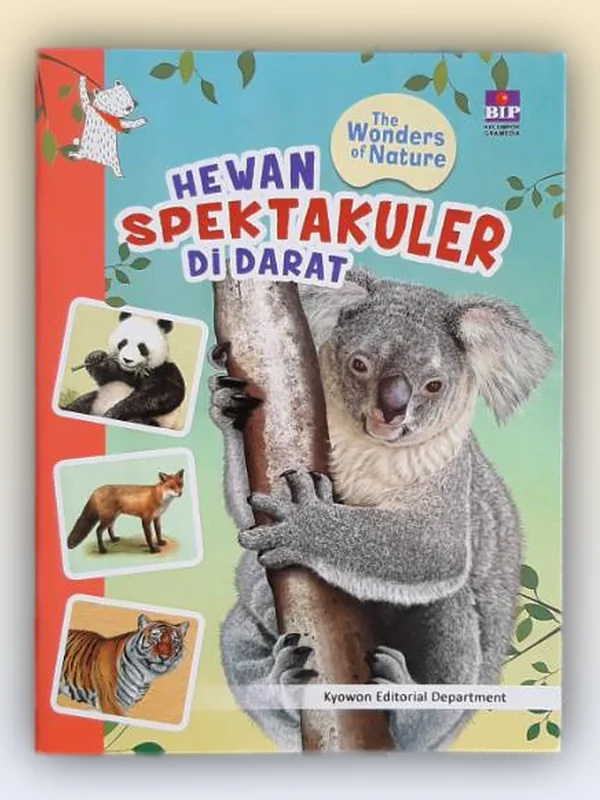 Sampul Seri The Wonders of Nature: Hewan Spektakuler di Darat