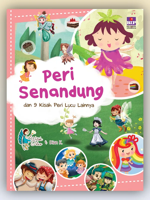 Sampul Peri Senandung dan 9 Cerita Peri Lucu Lainnya