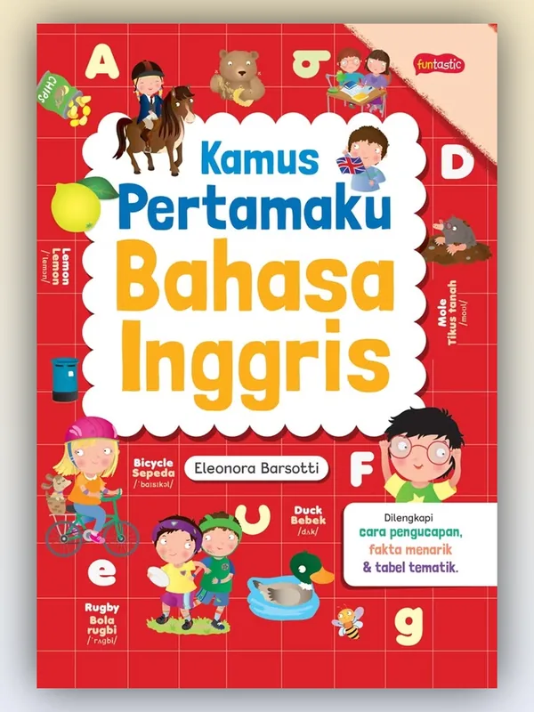 Sampul Kamus Pertamaku Bahasa Inggris