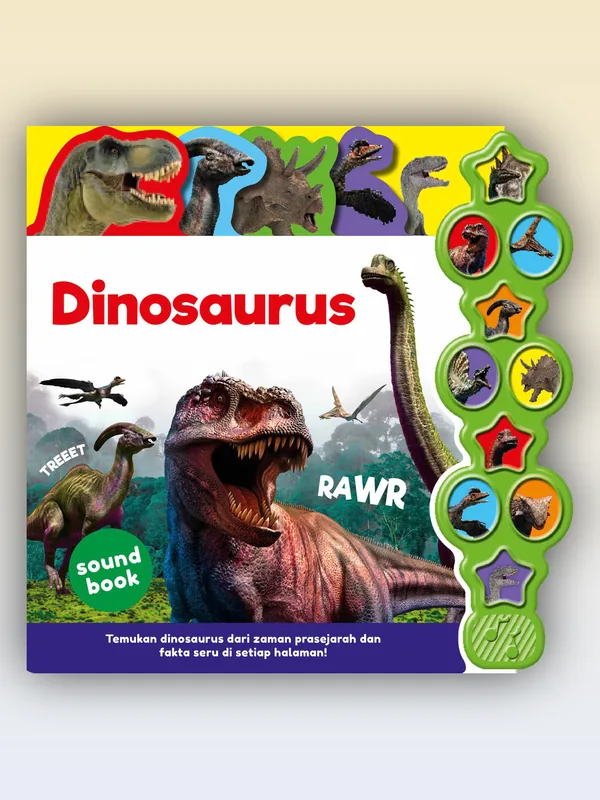 Sampul Big Sound Book: Dinosaurus