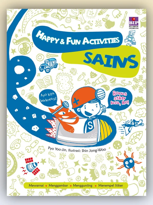 Sampul Happy & Fun Activities: Sains