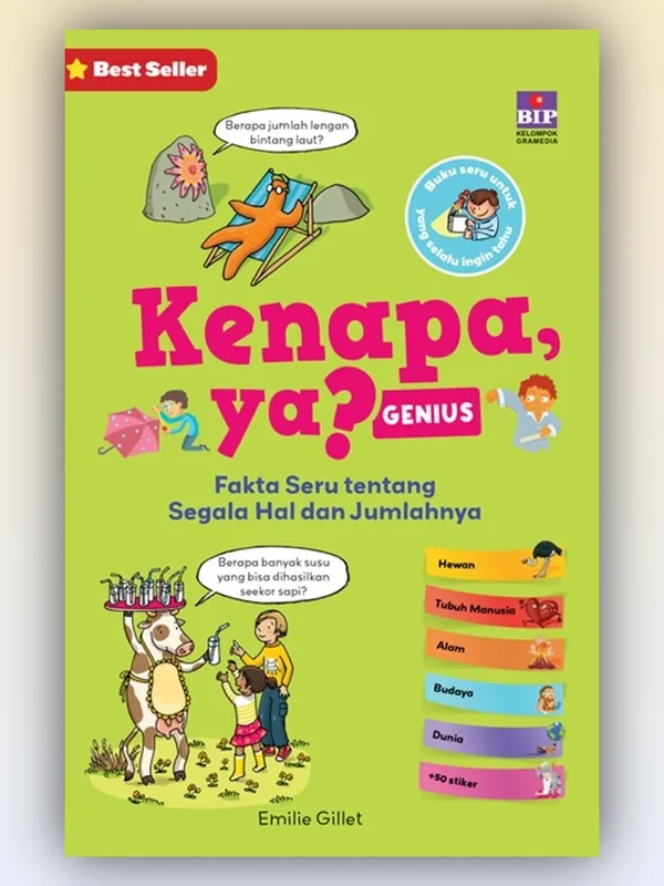 Sampul Kenapa, Ya? (Genius) Fakta Seru tentang Segala Hal dan Jumlahnya