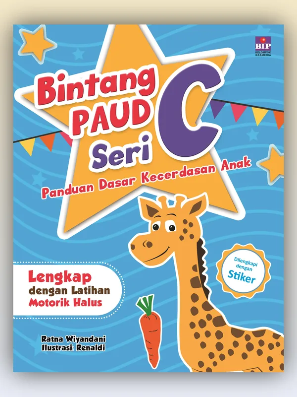 Sampul Bintang PAUD Seri C: Panduan Dasar Kecerdasan Anak