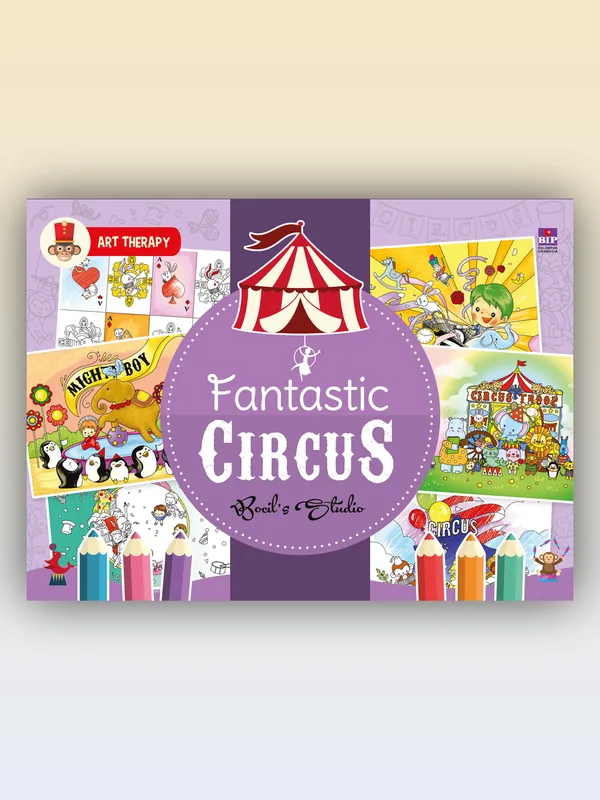 Sampul Art Therapy: Fantastic Circus