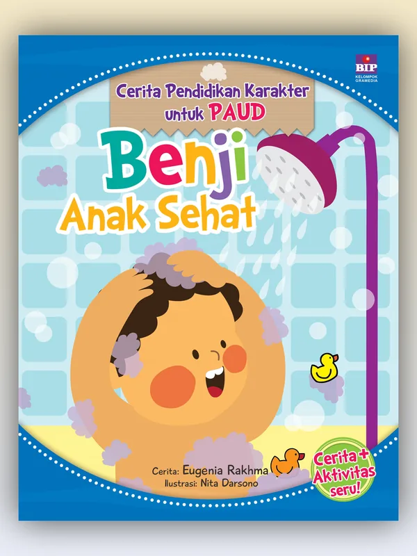 Sampul Cerita Pendidikan Karakter untuk PAUD: Benji Anak Sehat