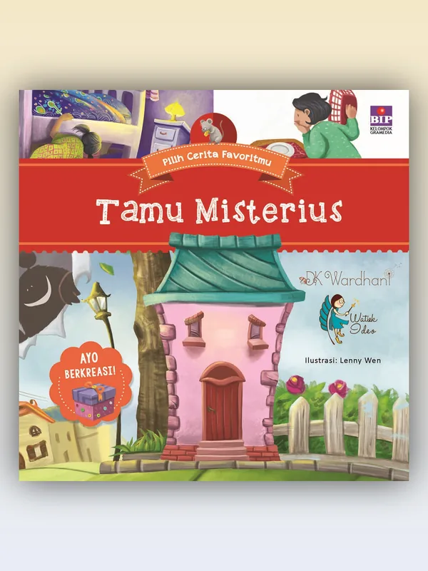 Sampul Seri Pilih Cerita Favoritmu: Tamu Misterius