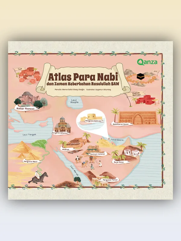 Sampul Atlas Para Nabi dan Zaman Keberkahan Rasulullah SAW