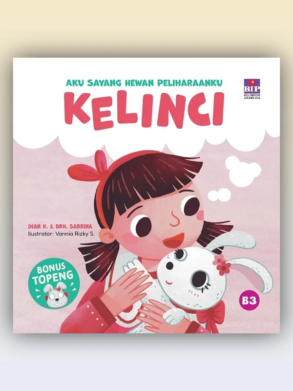 Sampul Aku Sayang Hewan Peliharaanku: Kelinci