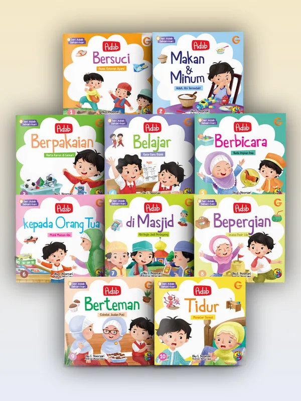 Sampul Seri Adab Sehari-hari