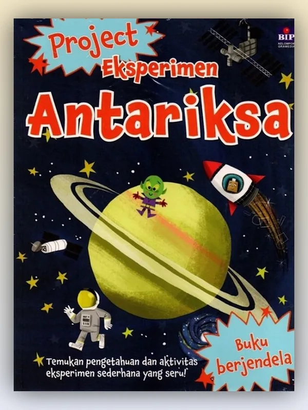 Sampul Buku Project Eksperimen Antariksa