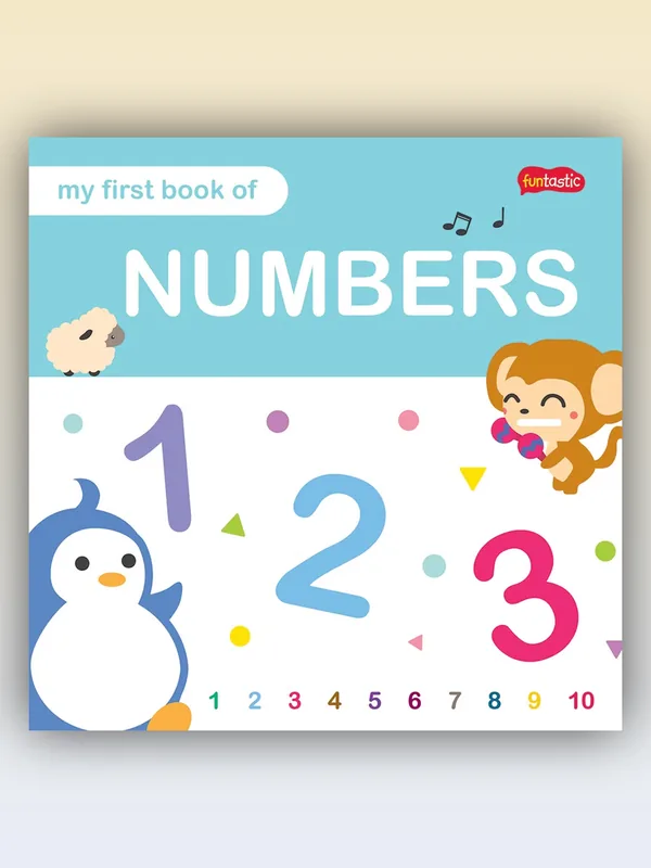 Sampul My First Book of Numbers