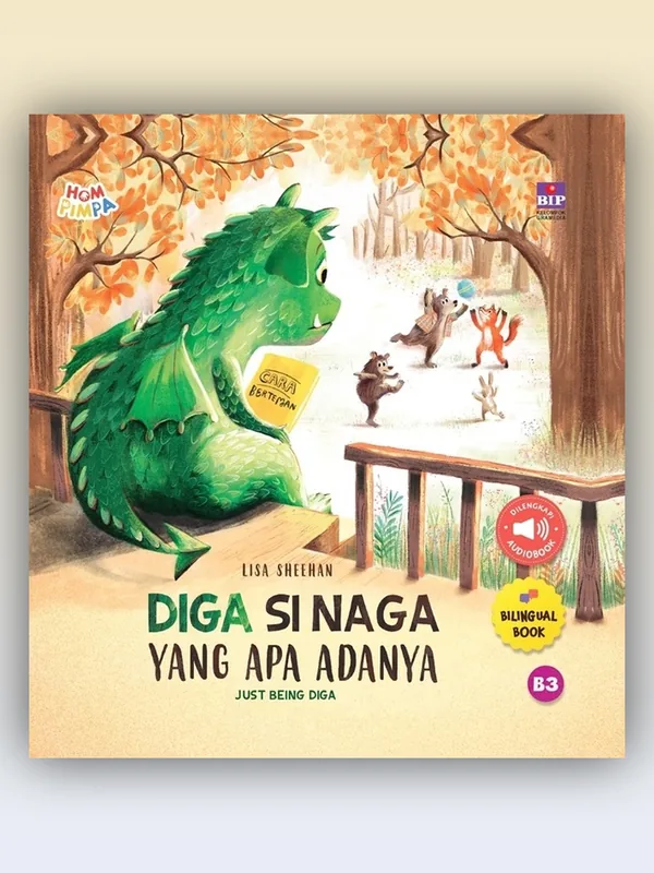 Sampul Diga Si Naga yang Apa Adanya