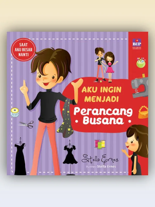 Sampul Aku Ingin Menjadi Perancang Busana